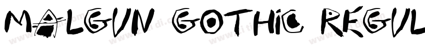 Malgun Gothic Regula字体转换 Malgun Gothic Regula字体转换